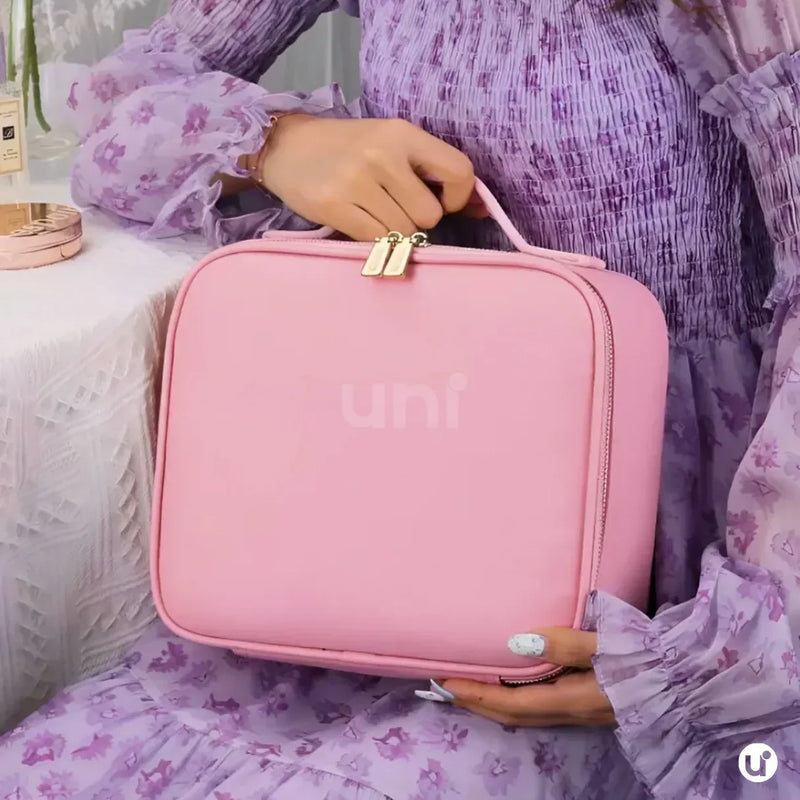 Cosmetiquera Profesional Con Espejo Led