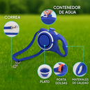 Correa con cantimplora para perro