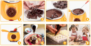 OLLA PARA DERRETIR CHOCOLATE FONDUE ELEC