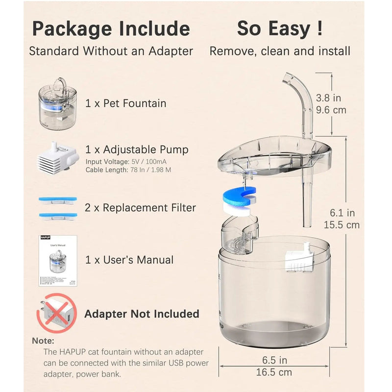 Fuente De Agua Transparente