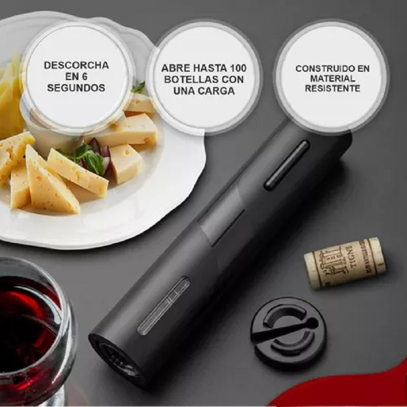 Sacacorchos Eléctrico Recargable